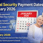 Social Security Payment Schedule for January 2026 — Who Gets Paid and When